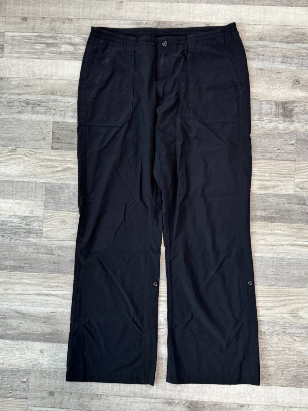 Patagonia Black Women's Convertible Pants Size 14 Hiking Outdoor N19